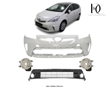 Bara Grila Proiector fata Toyota Prius 2012-2016 040 Alb Super White 5211947930 53102-47090 8122112230 8121012230