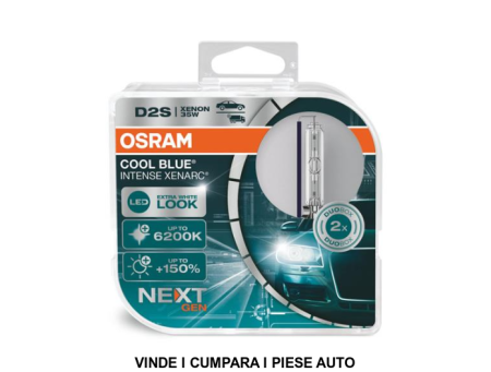 Becuri D2S Xenon Osram Cool Blue Intense Next Gen 35w 2buc. 66240CBN-HCB