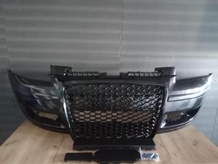 Bara fata, Grila radiator Fagure Audi A3 LZ7L Lava Grey 2005-2008 + Sportback 8P4807105GRU, GRAU60
