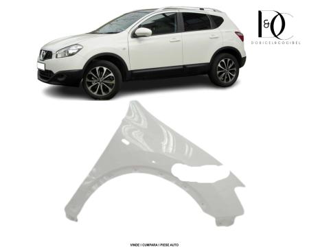 Aripa fata Nissan Qashqai 2010-2013 Alb 326 dreapta F3100-BR0MA