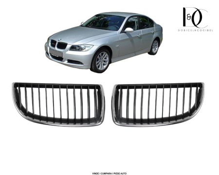 Set Grile Bara fata BMW E90/E91 2005-2008 51137120007, 51137120008