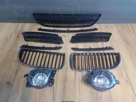 Set grile,proiectoare ceata Bara fata BMW E90/E91 2005-2008 51117134074, 51117154551, 51117154552
