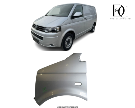 Aripa fata VW T5 TRANSPORTER Argintiu LA7W 2009-2015 STANGA 7H0821101E