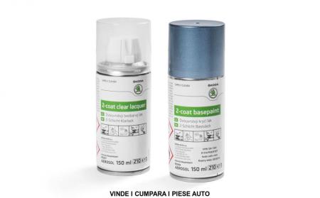 Spray vopsea original Skoda gri satinat, cod vopsea(9154/F5X/5T5T)150ml HFB381083