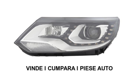 Far VW Tiguan Bi-Xenon Adaptiv 2012-2016 HELLA Stanga 5N1 941 043 B,5N1 941 033, 5N1 941 033 B, 1ZT 010 748-091