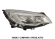 Far halogen H7/H7 Opel Astra J 2009-2012 dreapta 13253647