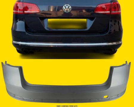 Bara spate VW Passat B7 Variant Combi 2010-2015 cu senzori parcare Grunduita 3AF807421AGRU