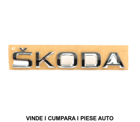 Emblema monograma spate Haion Skoda Fabia 2 2007-2013 Originala 5JA8536872ZZ