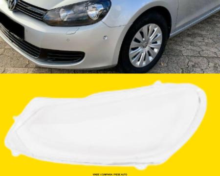 Sticla Far VW Golf 6 2008-2013 Hatchback, Variant Stanga GVWG6