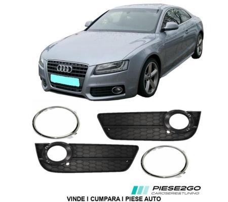 Grila grile bara fata proiector Audi A5 2007-2011