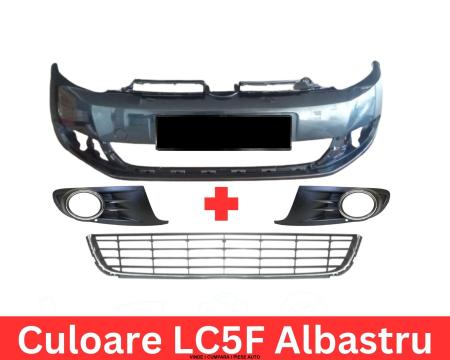 Bara fata, Grile VW Golf (VI) 6 Hatchback LC5F Albastru 2008-2012 5K0853677A9B9, 5K0807079GRU