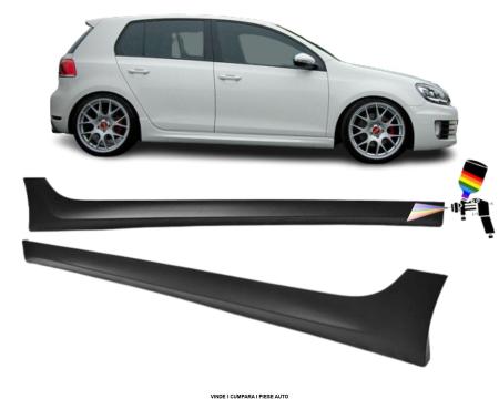 Praguri sport VW Golf 6 Hatchback 2008-2012 Negru Alb Argintiu Gri Albastru Vopsite Tuning-Tec PGVW03