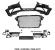Bara fata Audi A4 B8.5 Facelift RS LOOK Spalator, Senzori 2012-2015 Negru Argintiu Gri  Albastru Alb Vopsita Tuning-Tec ZPAU23