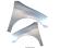 Aripa fata VW Golf 6 (VI) Hatchback 2008-2012 Gri LR7L Leaf Grey stanga/dreapta 5K6821021, 5K6821022