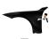 Aripa fata BMW F30 F31 2011-2015 Negru Vopsita stanga 41357298027
