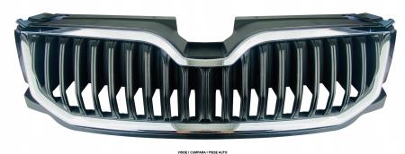 Grila radiator cu Bandou cromat Skoda Octavia III 5E 2013-2017 5E0853651A