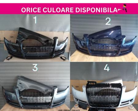 Bara Aripa Grila radiator Audi A4 B7 Negru Gri Argintiu Albastru Alb 8E0821105F, 8E0821106F GRAU51