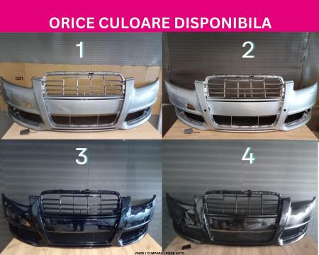 Bara fata Audi A6 C6 2008-2010 Facelift Negru Alb Gri Argintiu Albastru Rosu Visiniu Verde Auriu Maro vopsita