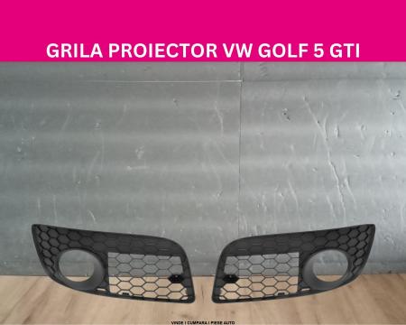 Set grila proiector ceata VW Golf 5 GTI 2003-2008 1K0854661M9B9, 1K0854662M9B9