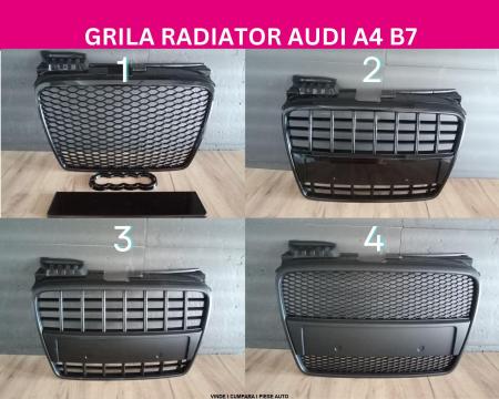 Grila radiator Audi A4 B7 2004-2007 Fagure sport