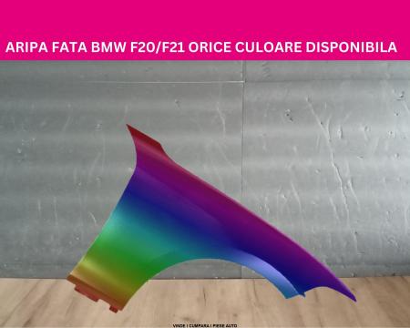 Aripa fata BMW Seria 1 F20/F21 2010-2014 dreapta Negru Gri Argintiu Albastru Alb Verde Rosu Auriu Vopsita 41007284646