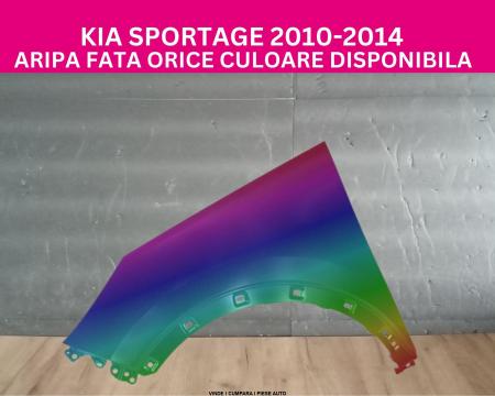 Aripa fata KIA Sportage 2010-2014 stanga Negru Gri Argintiu Albastru Alb Verde Rosu Maro Vopsita 66311-3W100