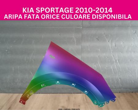 Aripa fata KIA Sportage 2010-2014 dreapta  Negru Gri Argintiu Albastru Alb Verde Rosu Maro Vopsita66321-3W100