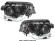 Faruri Angel Eyes BMW E46 facelift 2001-2005 fundal negru Tuning-Tec LPBM86