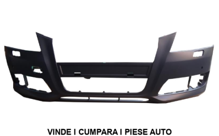 Bara fata Audi A3 8P 2008-2012 Spalator far, senzori parcare Grunduita Noua 8P0807105HGRU