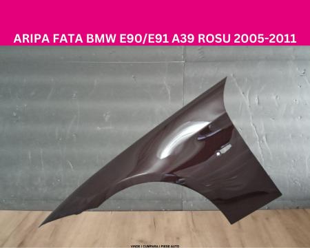 Aripa fata BMW SERIA 3 E90/E91 2005-2011 A39 Rosu stanga Vopsita 41357135679