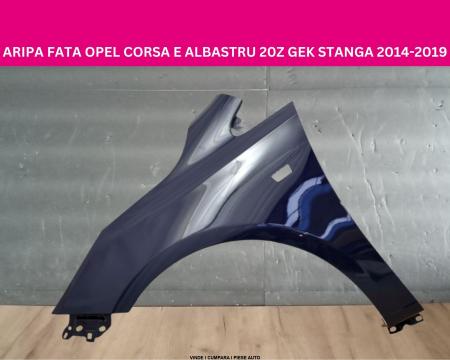 Aripa fata Opel Corsa E Albastru 20Z GEK 2014-2019 stanga vopsita 13434576,1100060