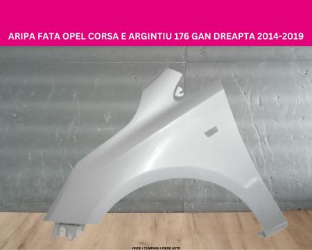 Aripa fata Opel Corsa E Argintiu 176 GAN 2014-2019 stanga vopsita 13434576,1100060