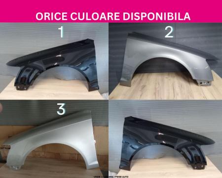 Aripa fata Audi A6 C6 Negru Gri Argintiu Albastru Alb Verde vopsita stanga 4F0821103F