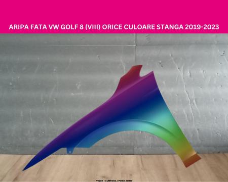 Aripa fata VW Golf 8 (VIII) 2018-2023 Negru Gri Argintiu Albastru Alb Verde vopsita stanga 5H0821021B