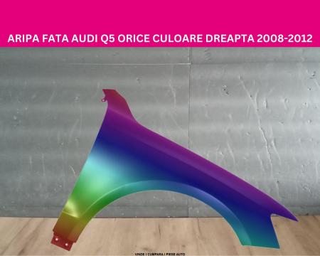 Aripa fata Audi Q5 2008-2012 Negru Gri Argintiu Alb Albastru Rosu Verde vopsita dreapta 8R0821106