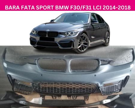 Bara fata Sport Style BMW F30/F31 LCI 2014-2018 Senzori, spalator far Grunduita Tuning-Tec ZPBM64