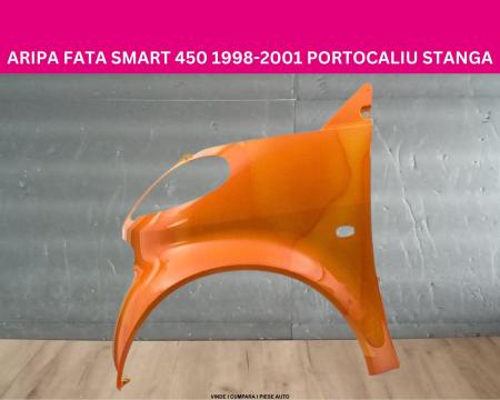 Aripa fata Smart Fortwo 450 coupe 1998-2001 Portocaliu Aqua Orange vopsita stanga 004736, Q0011150V002C43L00