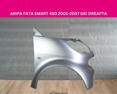 Aripa fata Smart Fortwo 450 coupe Facelift 2001-2007 Gri Bay Grey vopsita dreapta 11151V002C04L00