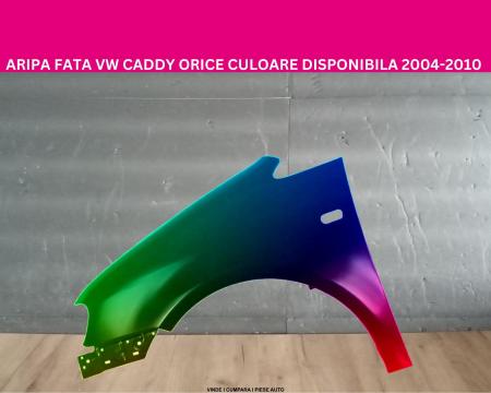 Aripa fata VW Caddy Negru,Gri,Alb,Albastru,Rosu vopsita stanga 2K0821021