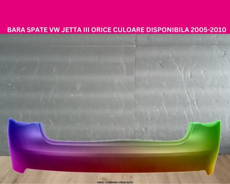 Bara spate VW Jetta III Negru,Gri,Alb,Albastru,Rosu,Verde vopsita 2005-2010 1K5807417E