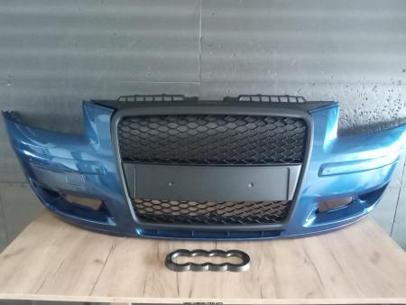 Bara, Grila radiator fata Audi A3 8P Albastru LZ5C Mauritius Ocean Blue 2005-2008 Vopsita 8P4807105GRU