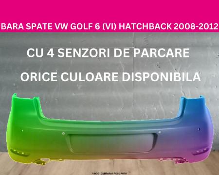 Bara spate VW Golf 6 (VI) Hatchback,Negru,Gri,Alb,Albastru,Rosu vopsita 2008-2012 5K6807417L
