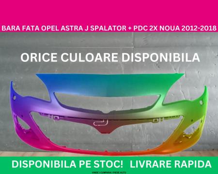 Bara fata Opel Astra J Facelift Spalator, Senzori Alb,Rosu,Argintiu,Gri,Negru,Maro 2012-2018 NOUA vopsita 13395653