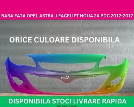 Bara fata Opel Astra J 2x PDC Alb,Rosu,Argintiu,Gri,Negru,Maro 2012-2018 NOUA vopsita 1401037