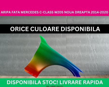 Aripa fata Mercedes C-CLASS W205 Alb,Rosu,Argintiu,Negru 2014-2020 NOUA gata vopsita dreapta 2058800218, A2058800218