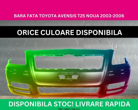 Bara fata Toyota Avensis T25 Alb,Rosu,Argintiu,Negru,Verde 2003-2006 NOUA vopsita 52119-05906