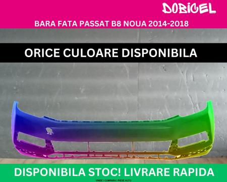 Bara fata VW Passat B8 Negru,Alb,Albastru,Rosu,Verde, Gri vopsita 2014-2018 3G0807217
