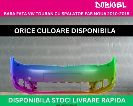 Bara fata cu spalator far VW Touran 1T3 Negru,Alb,Albastru,Rosu,Verde, Gri NOUA vopsita 2010-20151T0807217Q