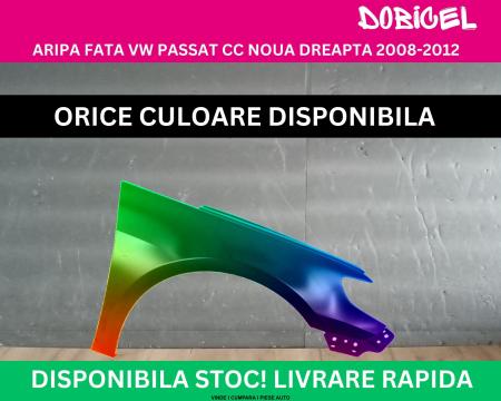 Aripa fata VW CC Negru,Alb,Albastru,Rosu,Verde, Gri NOUA vopsita dreapta 2012-2017 3C8821022