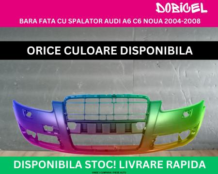 Bara fata Audi A6 C6 4F cu spalator Negru,Alb,Albastru,Rosu,Verde, Gri NOUA vopsita 2004-2008 4F0807105A